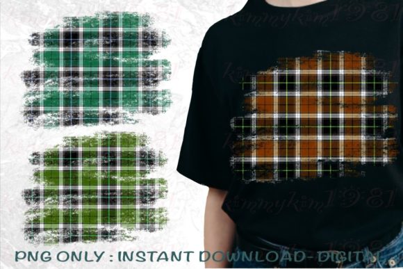 Brushed Buffalo Plaid Design Assets