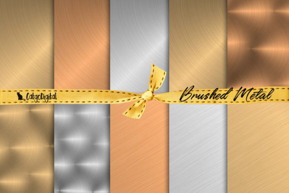 Brushed Metal Papers Digital Scrapbooking: Elevate Your Crafts with Modern Texture