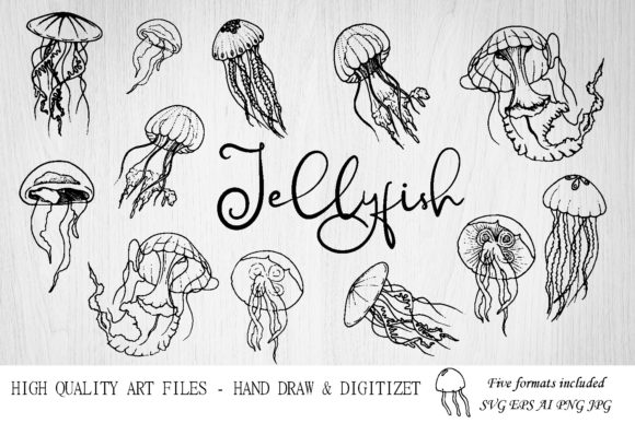 Jellyfish SVG & Ocean Art Bundle Guide