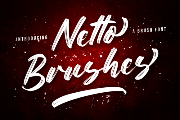 Netto Brushes: Elevating Brand Identity with Bold, Handwritten Typography