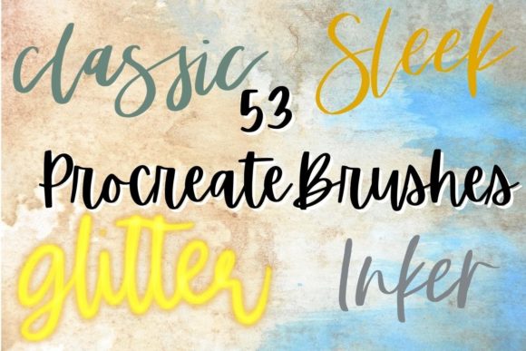 Unlocking Creative Potential with the Procreate Lettering Painting Brushes Bundle